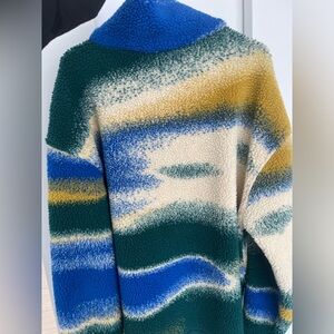 Zara men multi color sweater / sweatshirt
